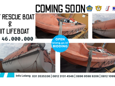 2 UNIT RESCUE BOAT & 2 UNIT LIFEBOAT