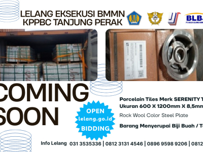LELANG EKSEKUSI BMMN BEA CUKAI TANJUNG PERAK SURABAYA