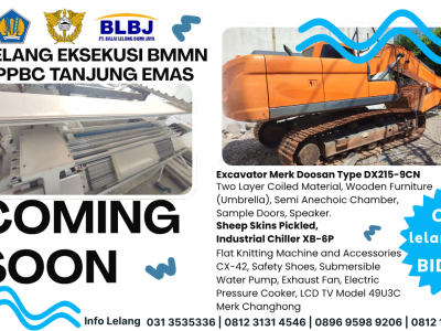 LELANG EKSEKUSI BMMN BEA CUKAI TANJUNG EMAS SEMARANG