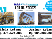 LOT 01 (RTG021) RUBBER TYRED GANTRY