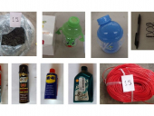(KPPBC TMP Tanjung Emas) LOT 5 : botol susu bayi, spring for motorcycle parts, black powder, dll