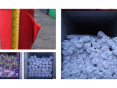 Bea Cukai Priok 5 : Textile Denim, Polyester & Knit Fabrics 1 Paket (4 Container) di Kota Jakarta Utara