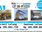 LOT 08 (RTG031) RUBBER TYRED GANTRY