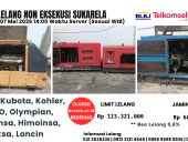 LELANG NON EKSEKUSI SUKARELA ± 1 PAKET GENSET