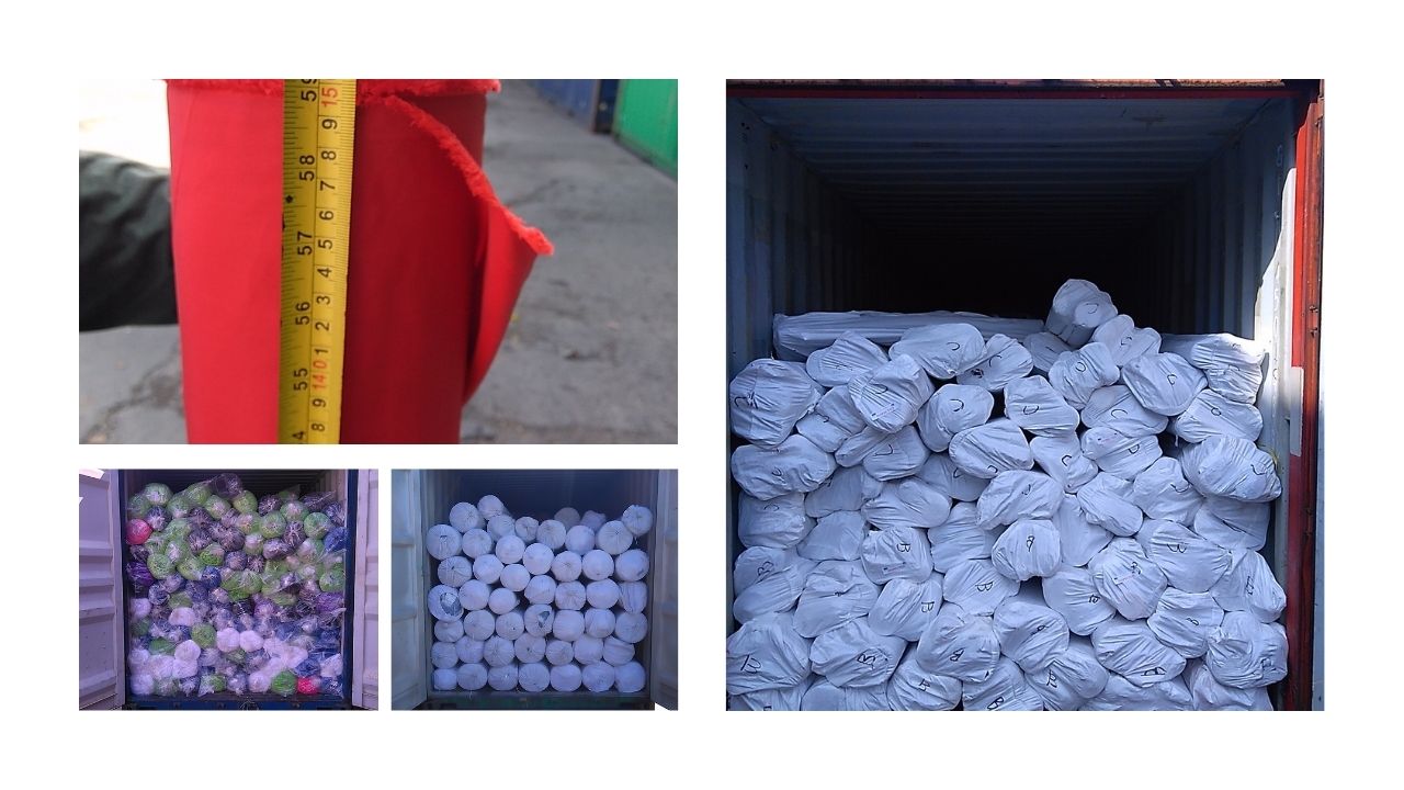 Bea Cukai Priok 5 : Textile Denim, Polyester & Knit Fabrics 1 Paket (4 Container) di Kota Jakarta Utara