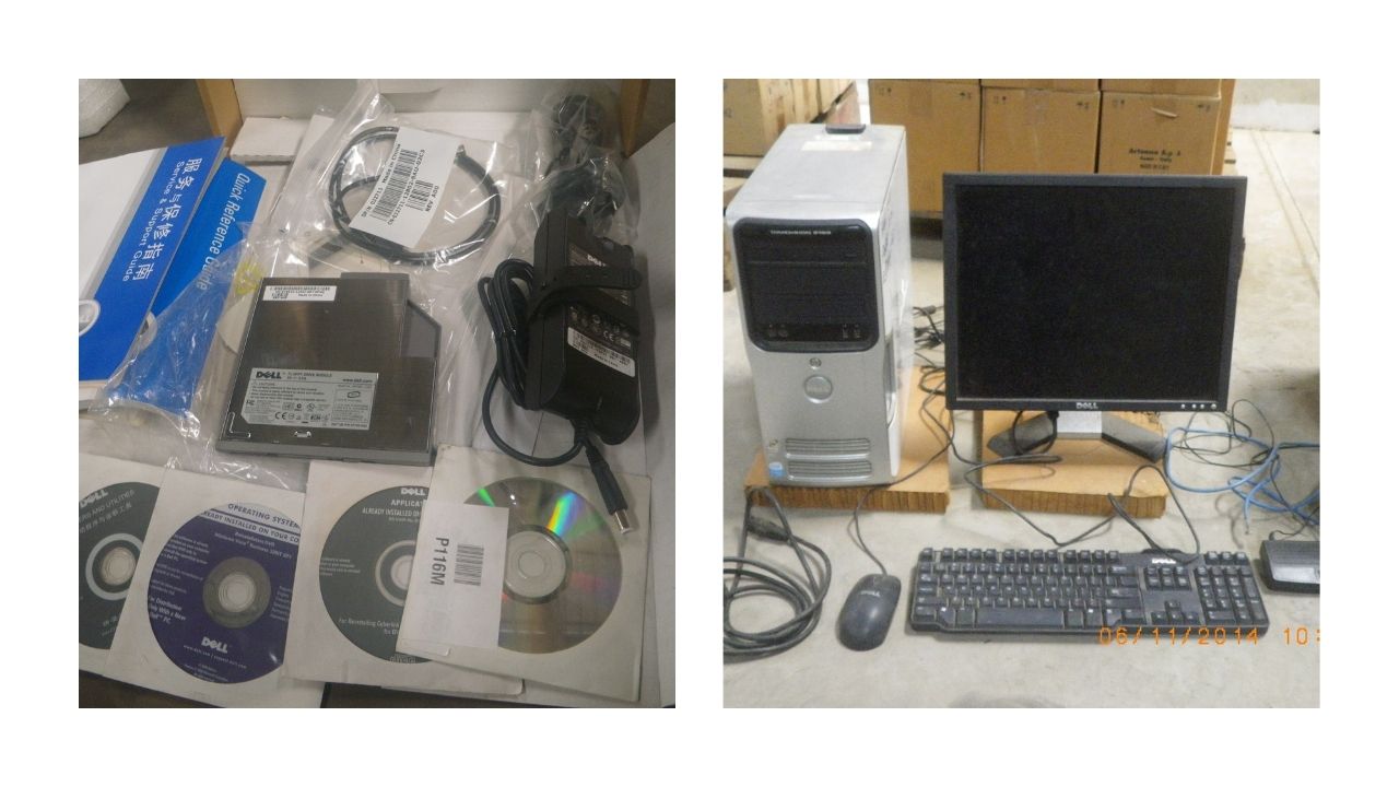 KPU-BC Tipe A Tanjung Priok Lot A08 : 2 Pkg Computer Dell & Laptop Dell + Accessories di Kota Jakarta Utara