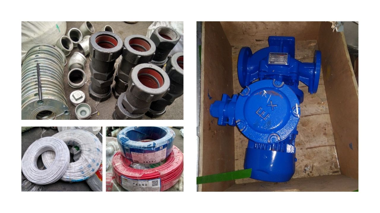 Bea Cukai Priok 2 : Water Reducer, Galvanized Pipe, MetalParts, etc dalam 1 Paket Container
