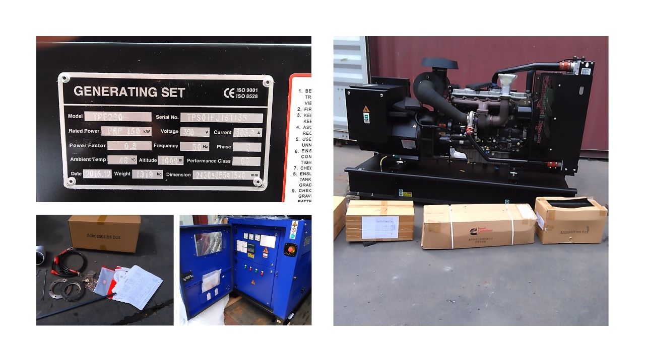Bea Cukai Priok 1 : Satu Paket Diesel generator Set