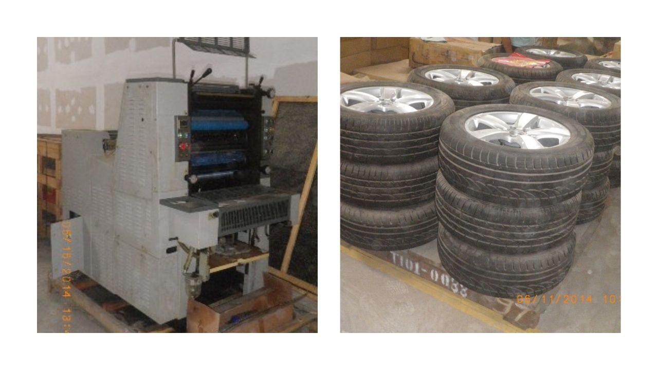 KPU-BC Tipe A Tanjung Priok Lot A0 9 : Ban+Velg, Offset Press & Blok Making Machine di Kota Jakarta Utara